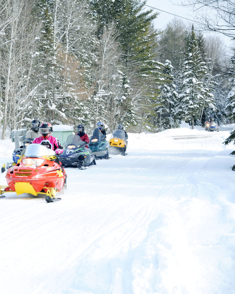 Sault Ste. Marie Michigan Snowtracks